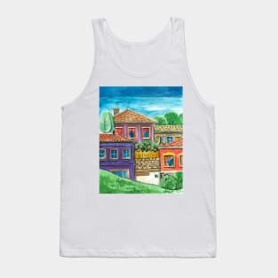 Doodle town Tank Top